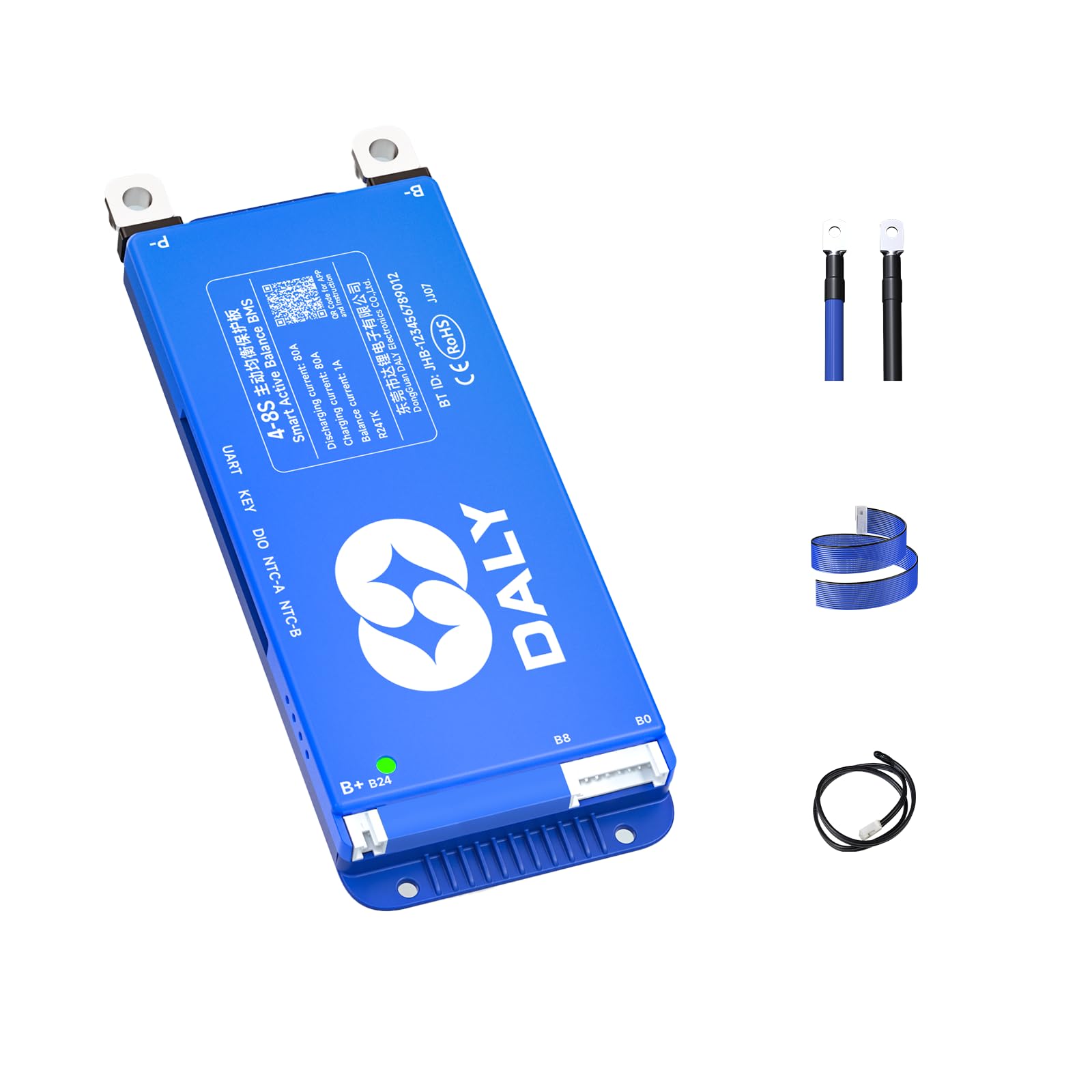 Amazon.com: DALY BMS 48V 80A - 1A Active Balance Battery